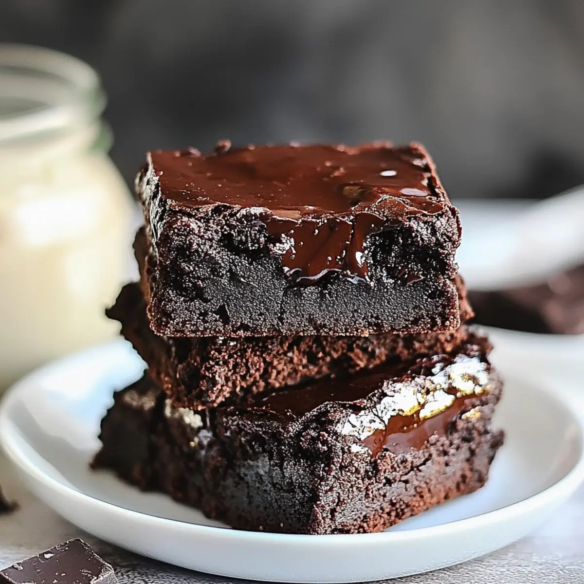 Easy Chocolate Fudge Brownies