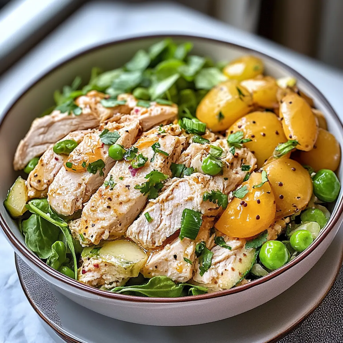 Honey Mustard Chicken Salad