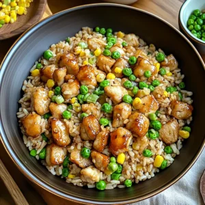 Bang Bang Chicken Fried Rice