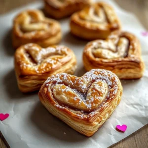 Valentine’s Day Puff Pastry Hearts