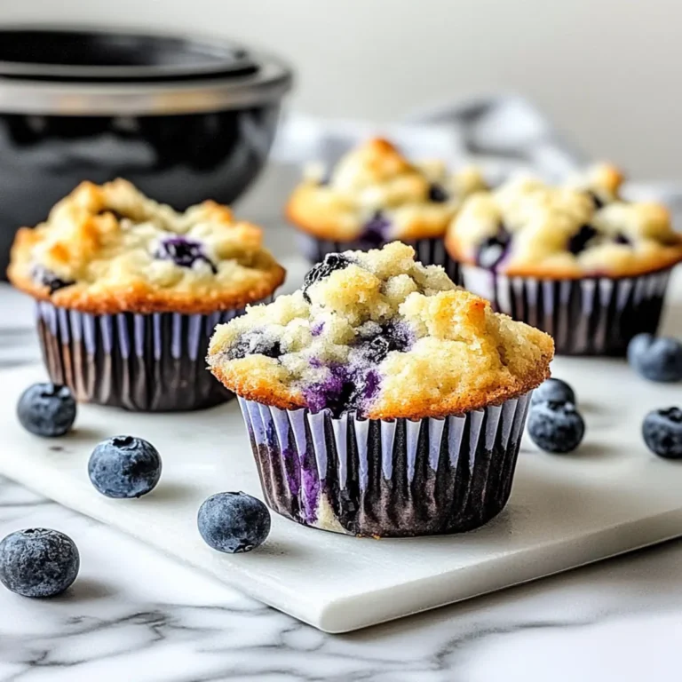 Blueberry Cottage Cheese Muffins