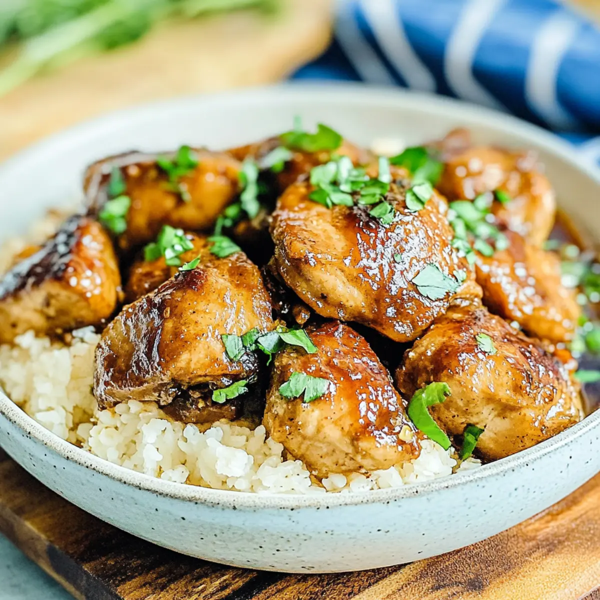 Slow Cooker Chicken Adobo