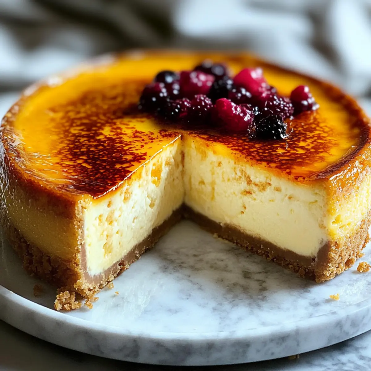 Creme Brulee Cheesecake