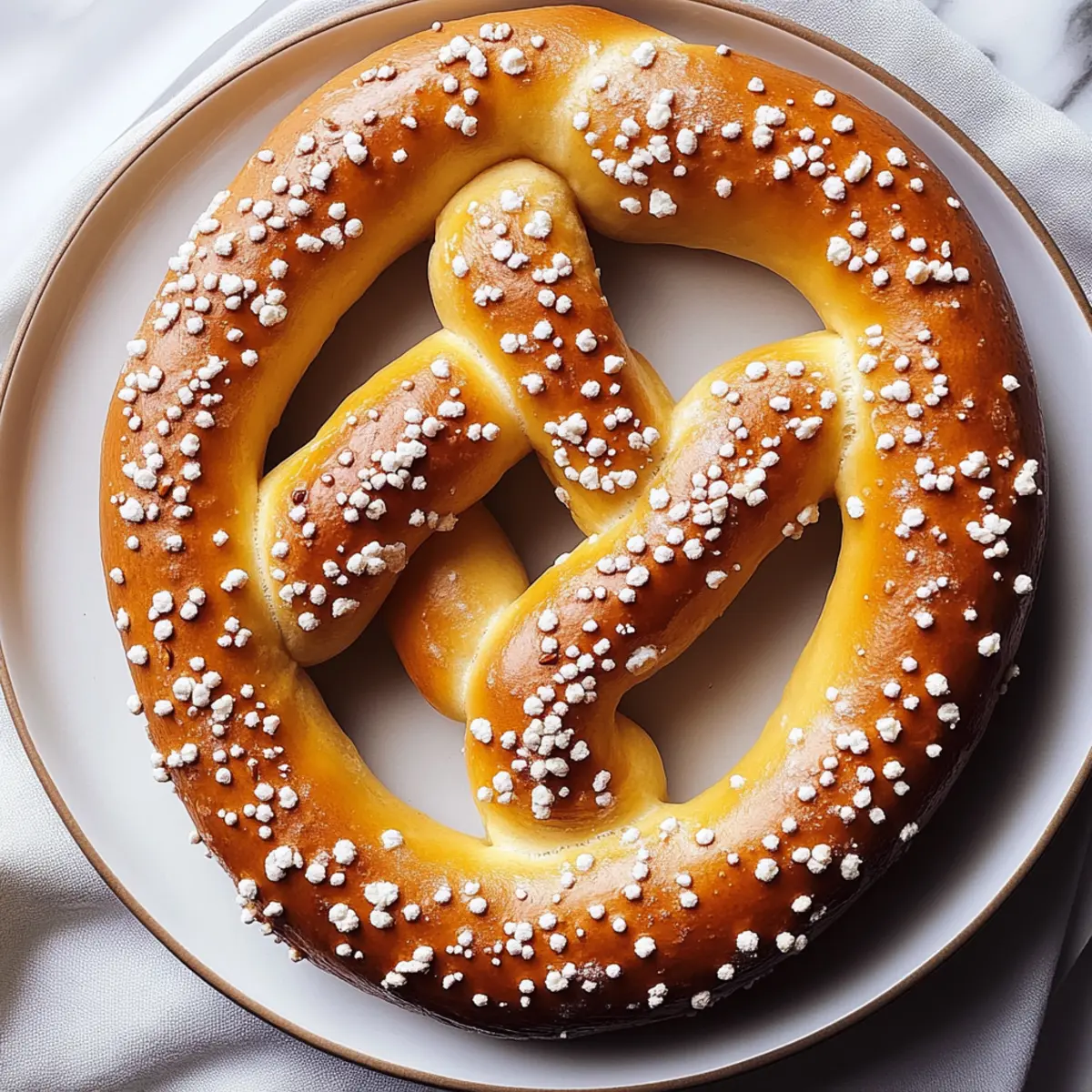 Easy Bavarian Pretzels