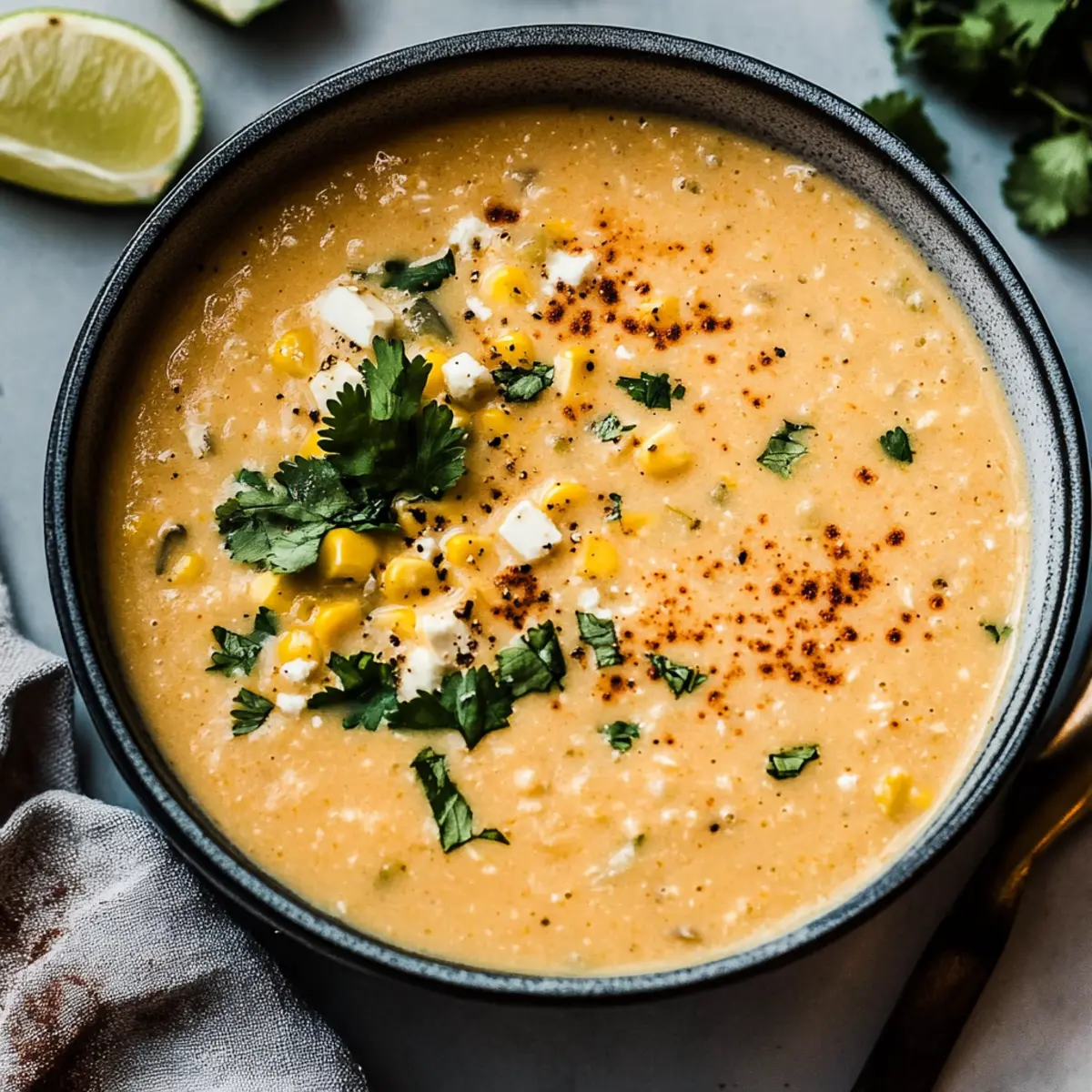 Elotes Corn Chowder