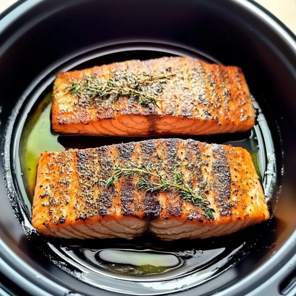 Air Fried Salmon