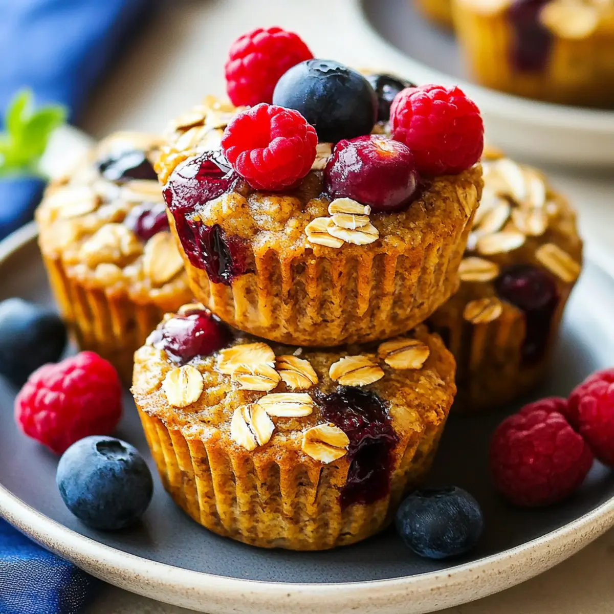 Baked Oatmeal Cups