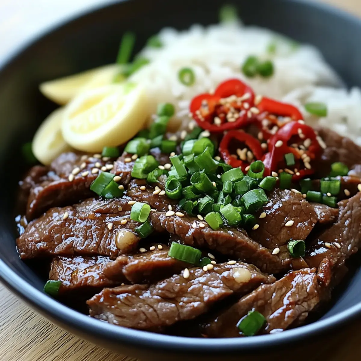 Authentic Korean Beef Bulgogi