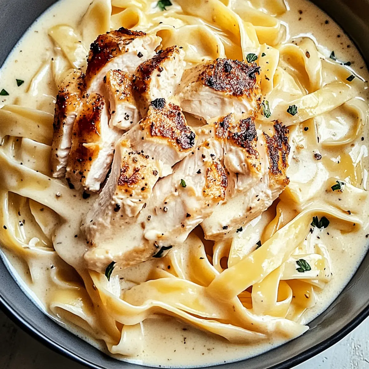 Chicken Fettuccine Alfredo