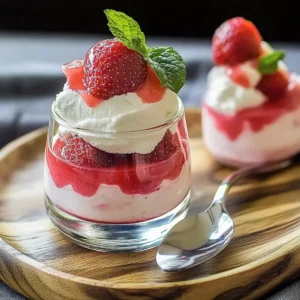 Strawberry Rhubarb Fool