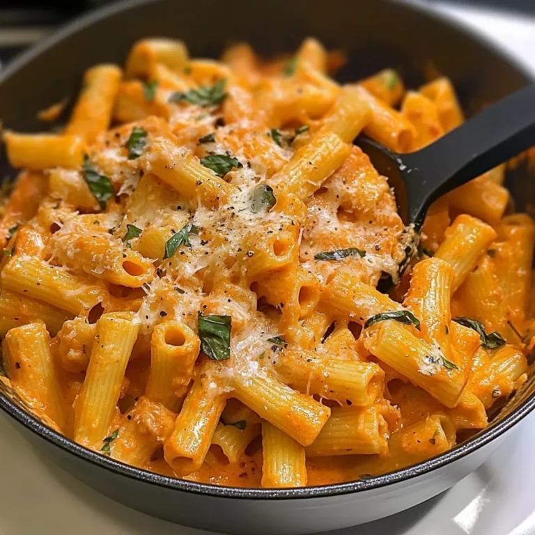 Creamy Rigatoni Pasta