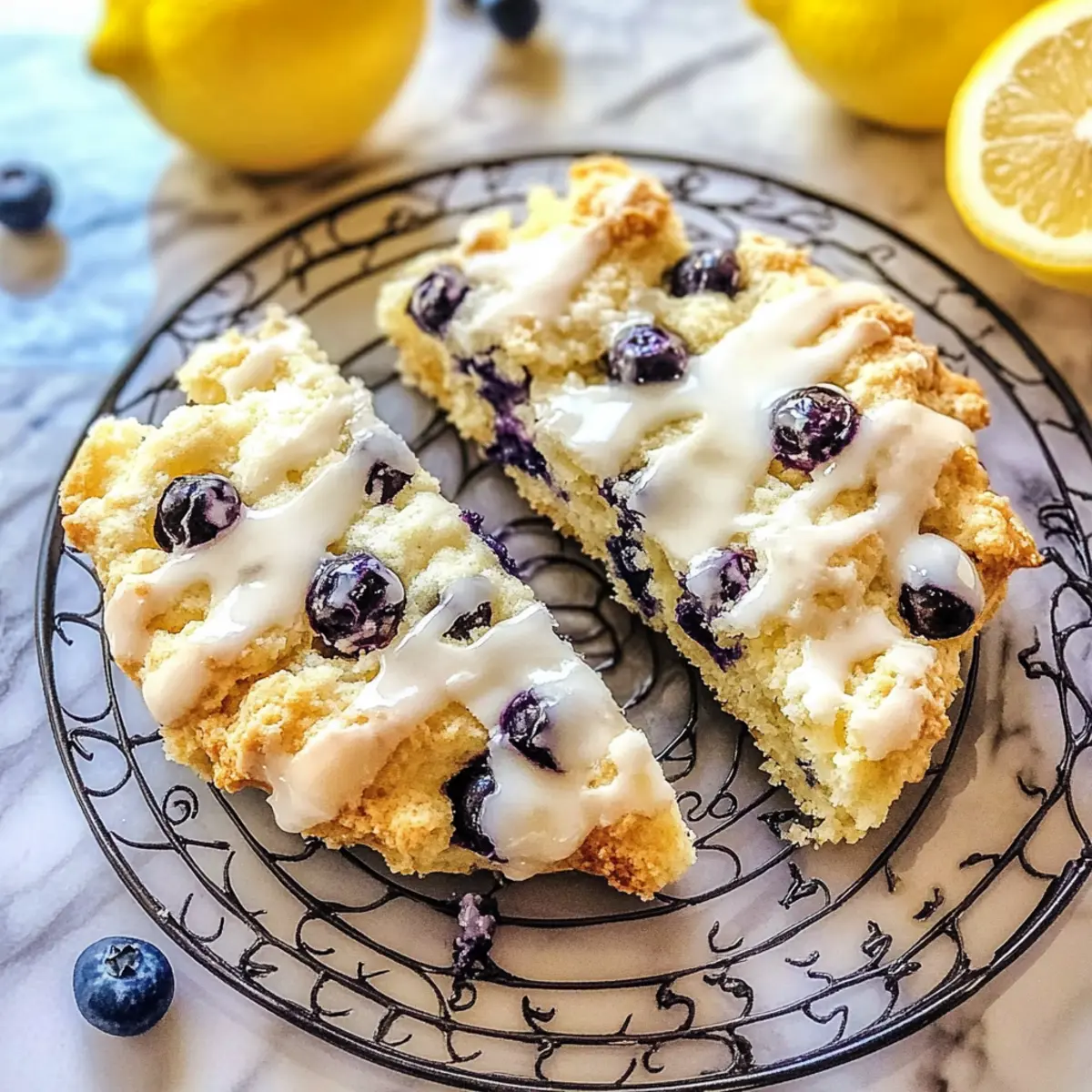 Blueberry Lemon Scones