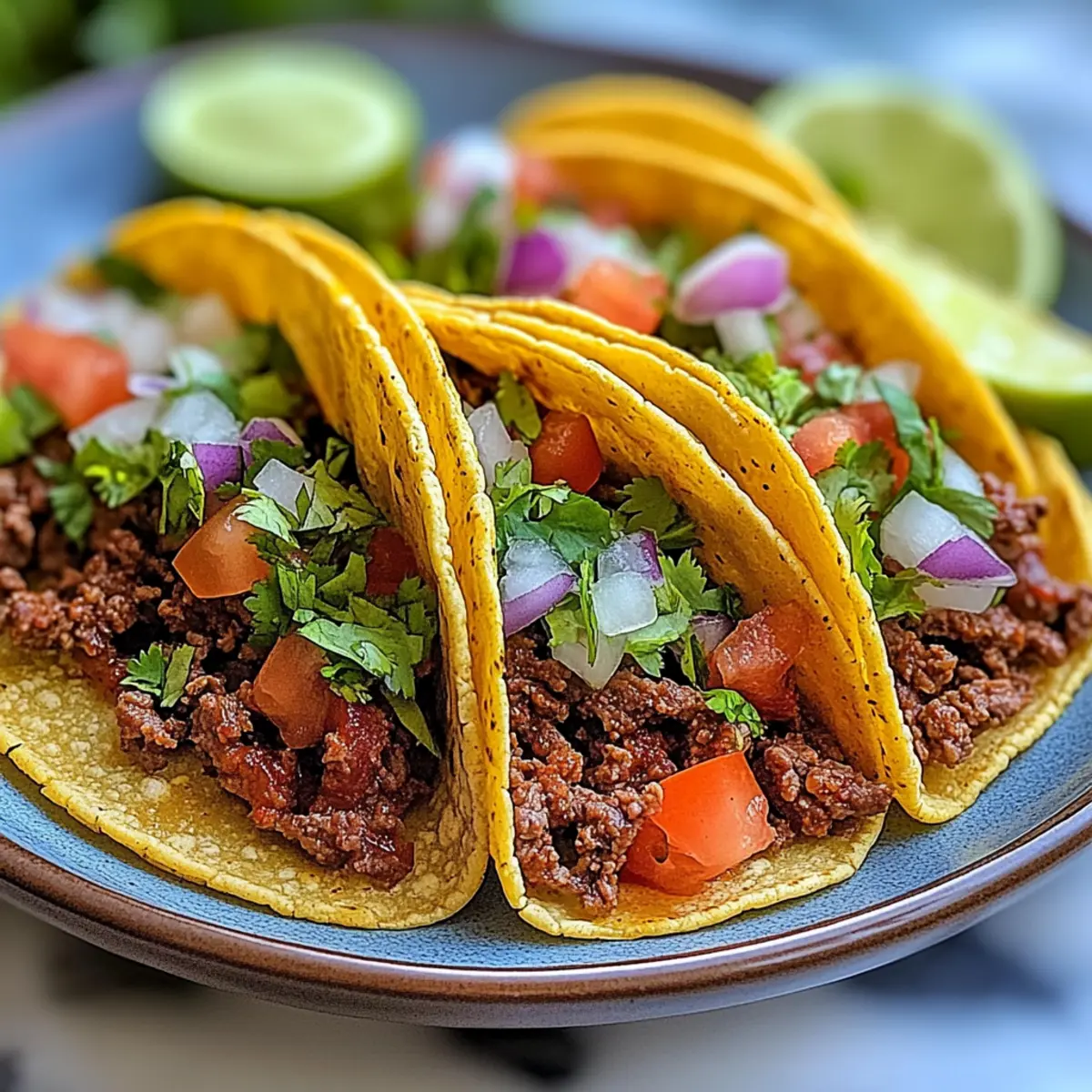 Heavenly Beef Tacos loaded fiesta vibes