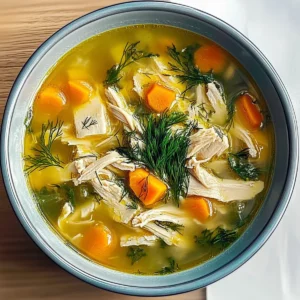 Dill Chicken Soup