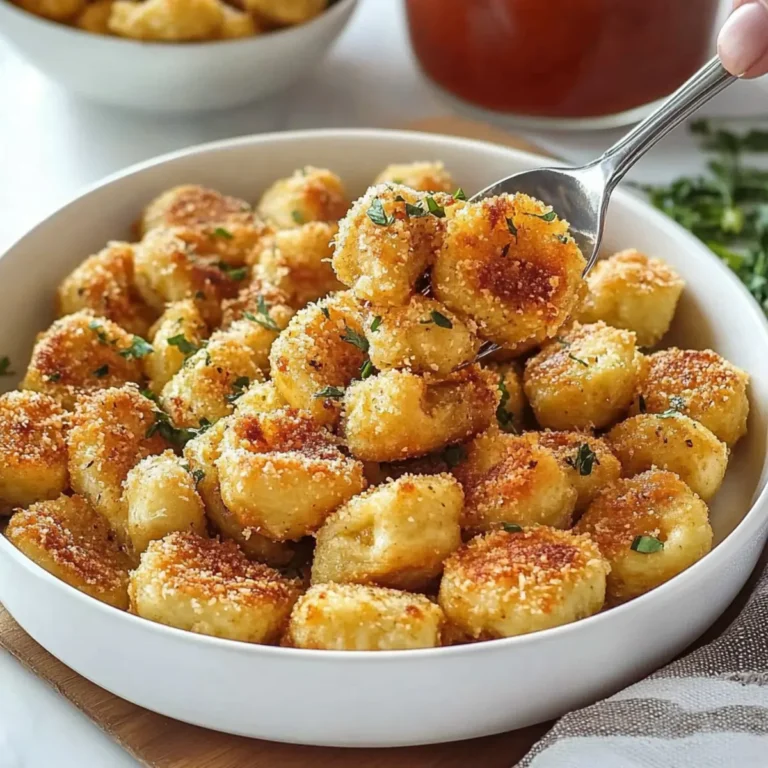 Crispy Baked Tortellini Bites