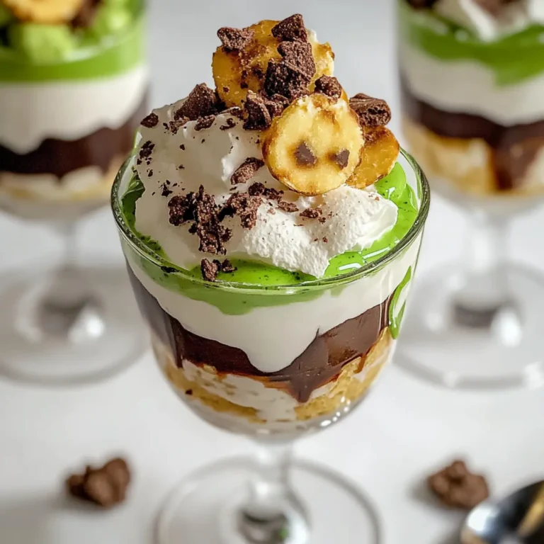 Lucky Leprechaun Pudding Parfaits