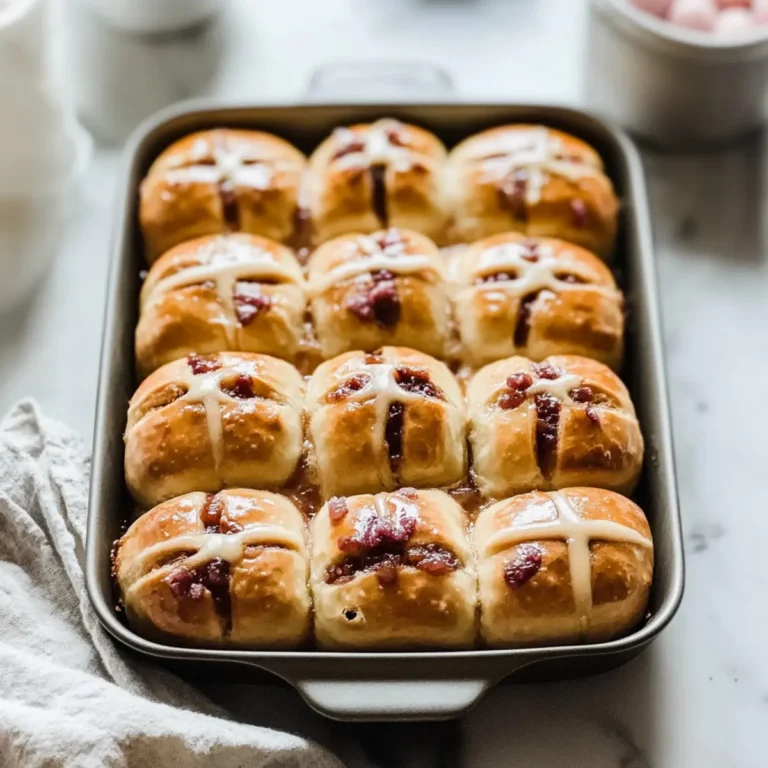 Hot Cross Bun Breakfast Bake