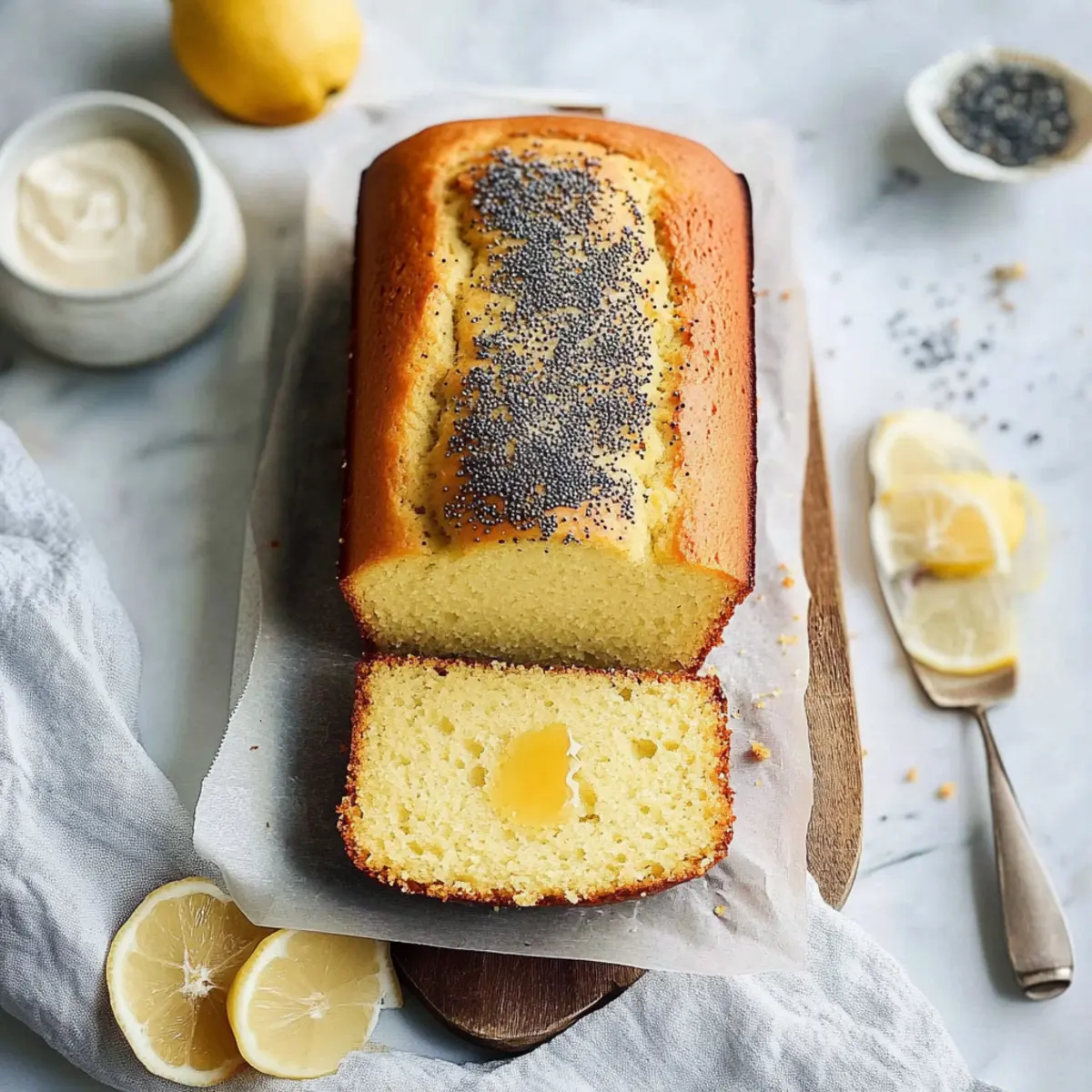 Lemon Poppy Seed Bread