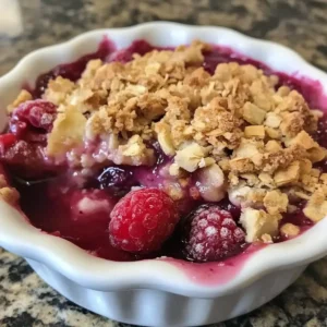 Raspberry Crumble