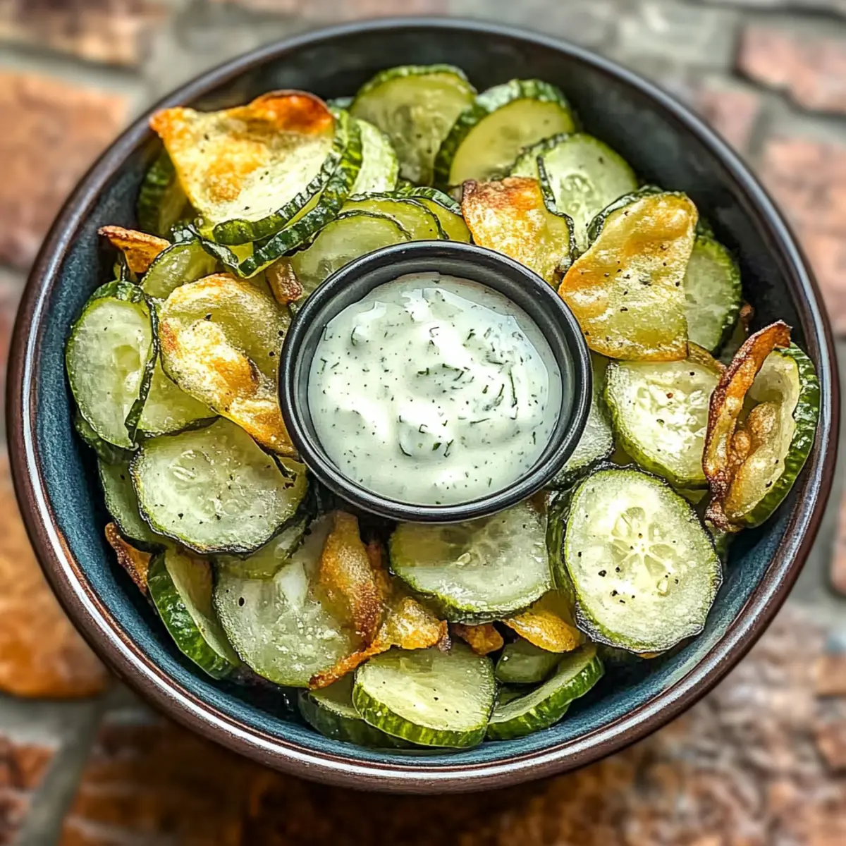 Ranch Cucumber Chips