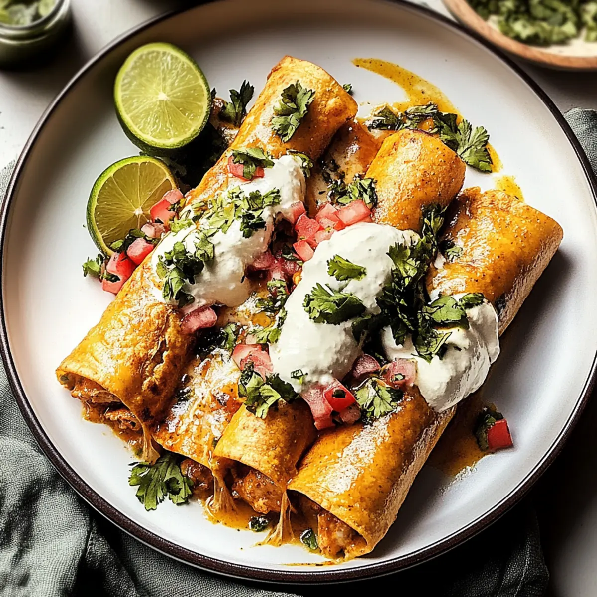 Chicken Flautas