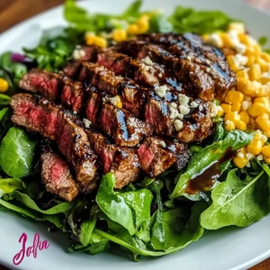 Grilled Balsamic Steak Salad