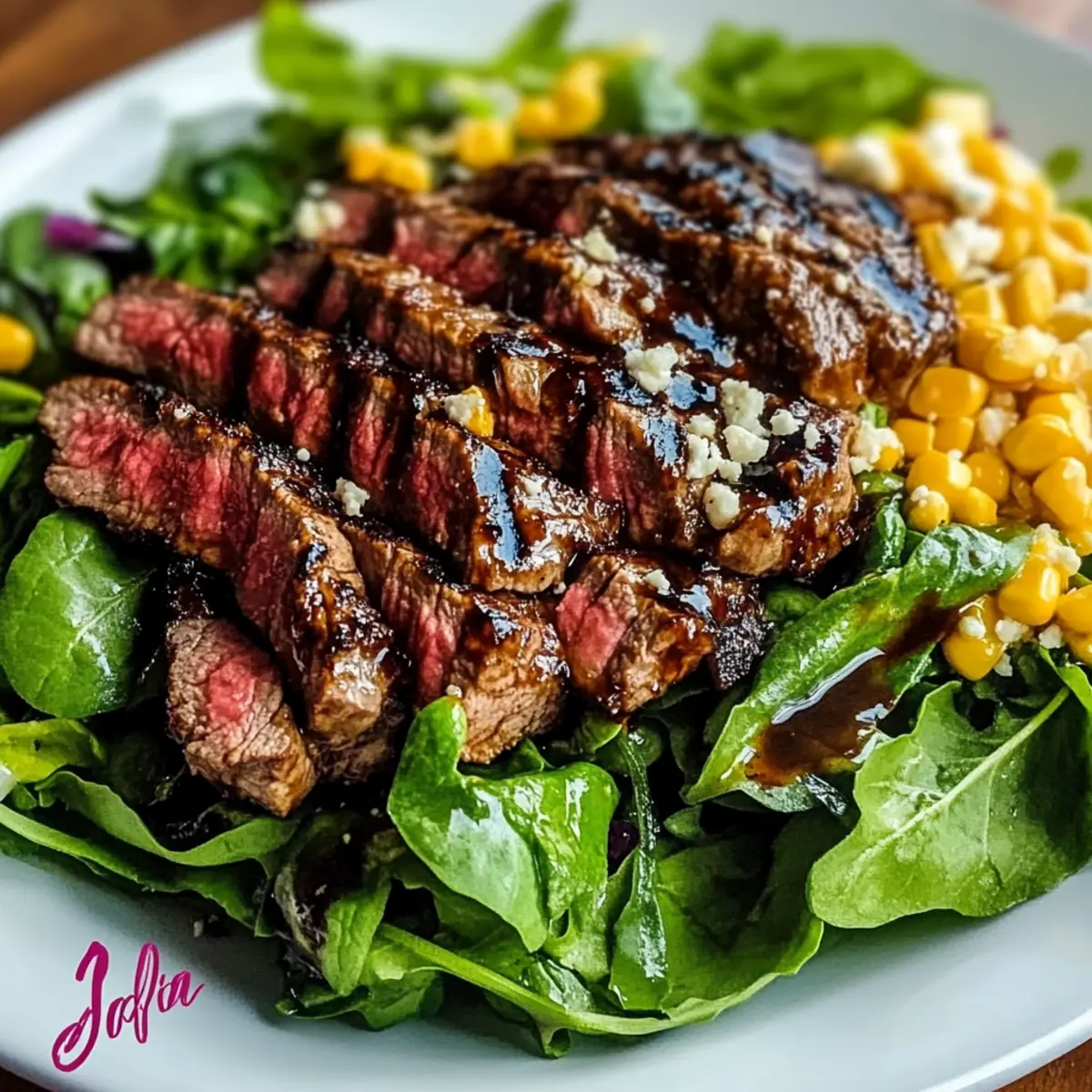 Grilled Balsamic Steak Salad